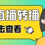 最新电脑版抖音无人直播转播软件+无人直播源获取+直播间商品实时获取【全套软件+详细教程】