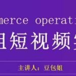 变现为王-豆包姐短视频实战课，了解短视频底层逻辑，找准并拆解对标账号，人物表现力