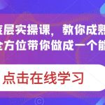 蟹老板·打爆个人IP底层实操课，教你成熟专业的打造IP技能，全方位带你做成一个能商业化IP