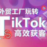 外贸工厂玩转TikTok高效获客，多种引流方式与账号定位技巧，拆解爆款短视频打造成功案例